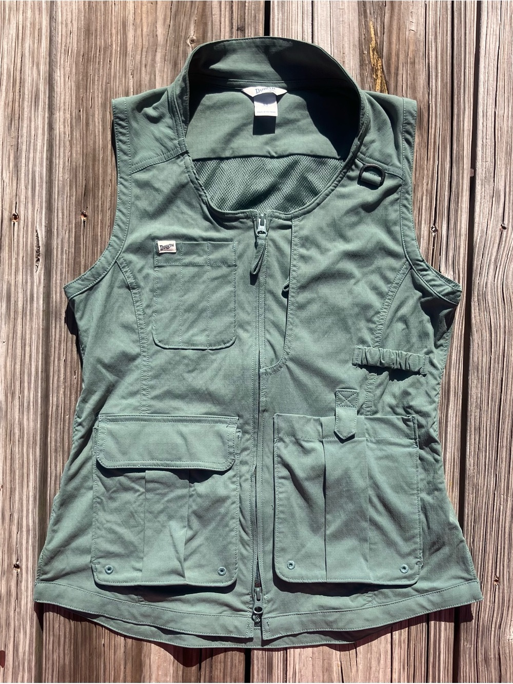 Duluth Heirloom Gardening Vest Sage Green XS